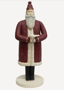 Homewares: Christmas - Classic Santa with Bird