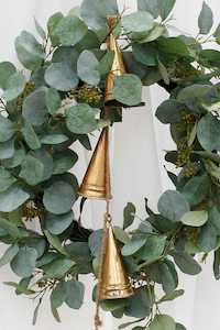 Homewares: Seeded Eucalyptus Wreath 58cm