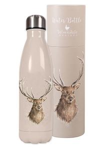 Wrendale Waterbottle 'Portrait of a Stag'