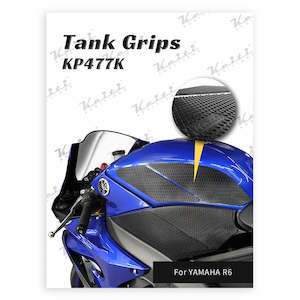 Motorcycle or scooter: KEITI TANK GRIPS YAMAHA R6 [BLACK]