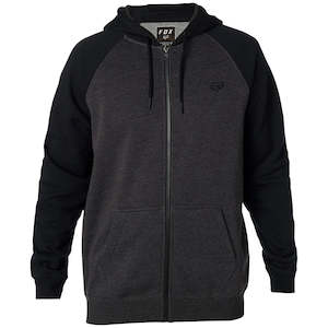 FOX LEGACY ZIP FLEECE [BLACK/CHARCOAL] XL