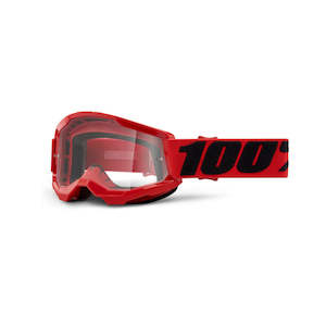 Motorcycle or scooter: Strata 2 Youth Goggle Red