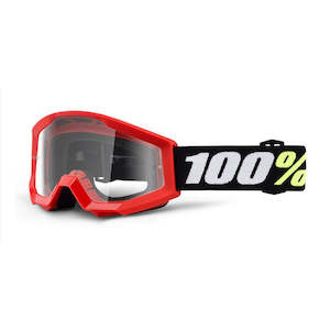 Motorcycle or scooter: Strata Mini Goggle Red