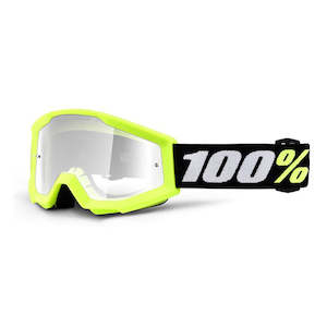 Motorcycle or scooter: Strata Mini Goggle Yellow