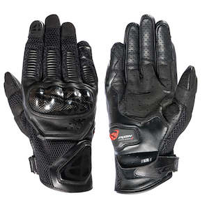 Motorcycle or scooter: Ixon RS4 AIR Glove Black - Lightweight Roadster