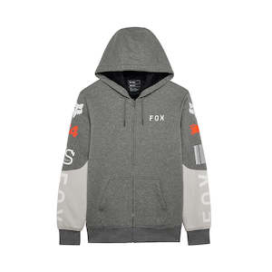 FOX RS BLOCKED SASQUATCH FLEECE ZIP HOODY [LIGHT GREY]