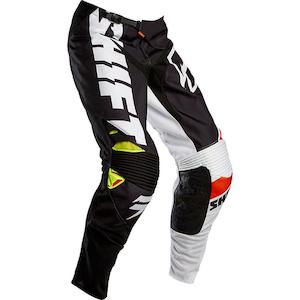 SHIFT FACTION MAINLINE PANTS [BLACK/WHITE]