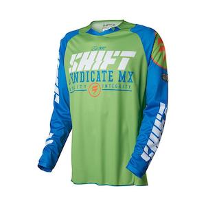 SHIFT STRIKE JERSEY [BLUE/GREEN]