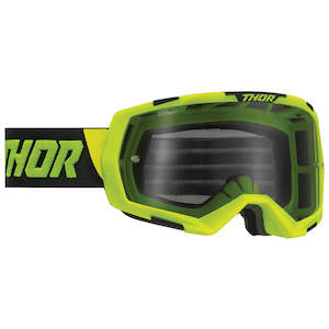 Motorcycle or scooter: GOGGLES S25 THOR MX REGIMENT LIME/BLACK