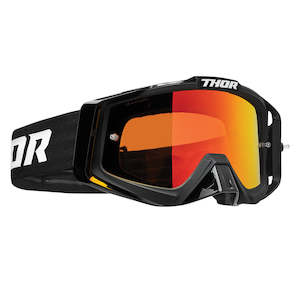 Motorcycle or scooter: GOGGLES S25 THOR MX SNIPER PRO SOLID BLACK