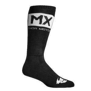 SOCKS THOR MX YOUTH BLACK/WHITE