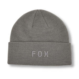 Fox Wordmark Beanie [pewter]