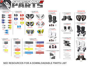 SIDI Crossfire II & Crossfire MX Boots - Parts