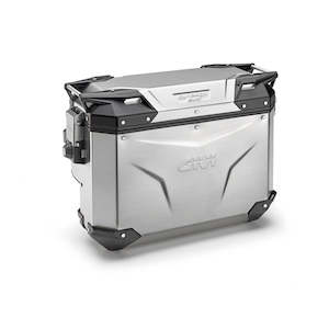 Givi Trekker Outback EVO Contoured 33 lt Cam-Side Cases Silver (single)