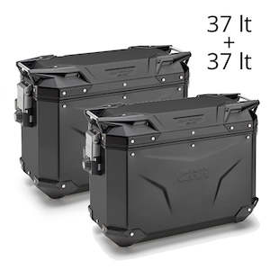 Givi Trekker Outback EVO 37 lt Cam-Side Cases Black (pair)