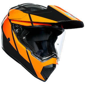 Motorcycle or scooter: AGV AX9 [TRAIL GUNMETAL/ORANGE]