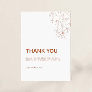 Artwork preparation: Kim - Thank You Cards