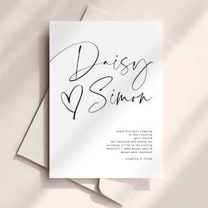 Daisy - Wedding Invitation