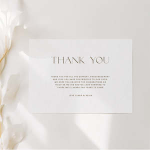 Clara - Thank You Cards