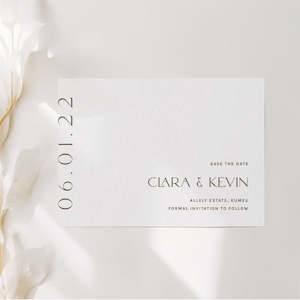 Artwork preparation: Clara - Save the Dates