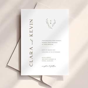 Clara - Wedding Invitation