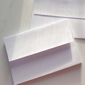 Artwork preparation: Wedding Envelopes - 5x7