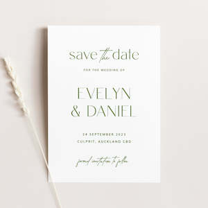 Evelyn - Save the Dates