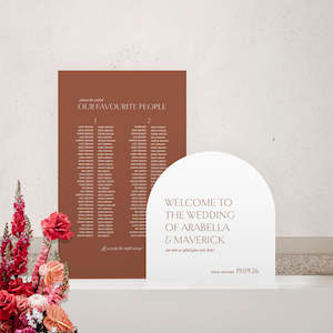 Arabella - Wedding Signage Package