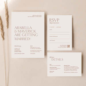 Arabella - Wedding Invitation Suite