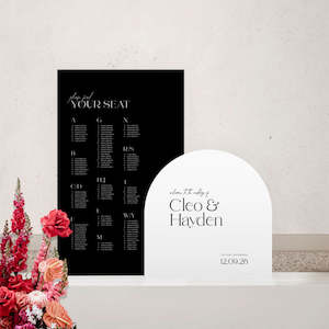 Cleo - Wedding Signage Package