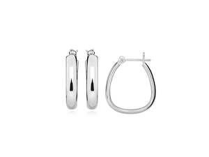 Sterling Silver Hoop Earrings