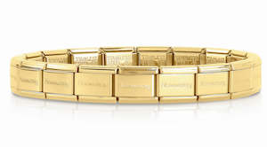 Nimination Bracelet Yellow Gold Plate 13cm