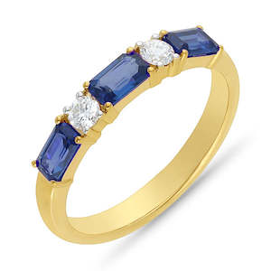 All Jewellery: Celanese Sapphire And Diamond Ring