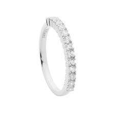 Sterling Silver Cubic Zirconia Ring