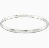 sterling silver golf bangle size 1