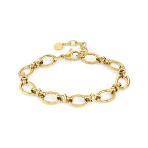 Nomination Steelm Gold Plate Affinity Bracelet 028602/012