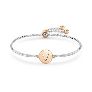 Nomination Letter V Bracelet 028007/022