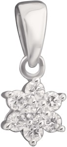 Diamond Necklaces Pendants: 18Ct White Gold Diamond Pendant