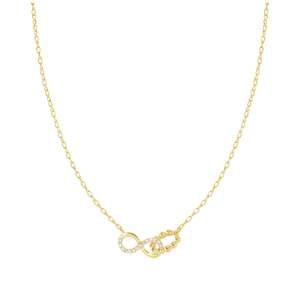 Nomination Sterling Gold Plated Lovecloud Infinity Necklace 240504/005