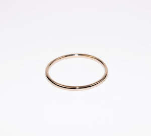 Solid 9Ct Yellow Gold Band