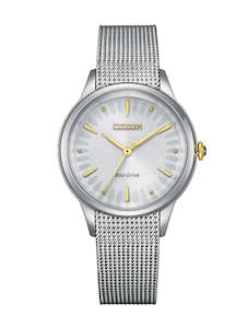 Ladies Citizen Eco Drive With Mesh Strap