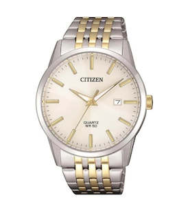 Mens Bit Tone Citizen Analogue Watch