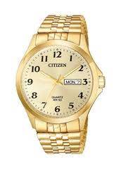 Citizen: Citizen Mens Gold Expanding Strap Watch