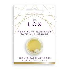 Diamonds In July Sale: Lox Gold 2 Pair Pack Secure Earring Backs