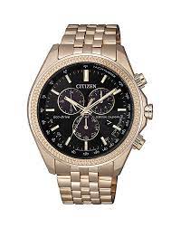 Black Friday: Mens Rose Gold Eco Drive Watch