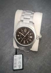 Hamilton, Khaki Field Quartz, Khaki Field Quartz, 38mm, H68201193, (new/unworn full set)