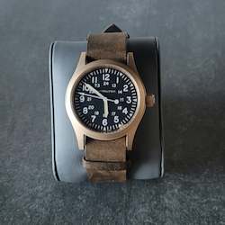 Hamilton, Khaki Field Bronze, Mechanical, 38mm, H69459530, excellent condition