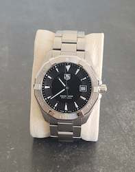 Tag Heuer, Aquaracer, 41mm, Black dial, Quartz,