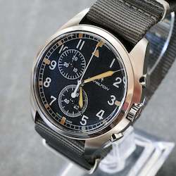 Hamilton, Khaki Aviation, Pilot Pioneer, Chrono, Quartz, 41mm, H76522931