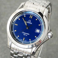 Omega Seamaster (vintage), Blue dial, model 120m - 2511.80, 36mm, Quartz